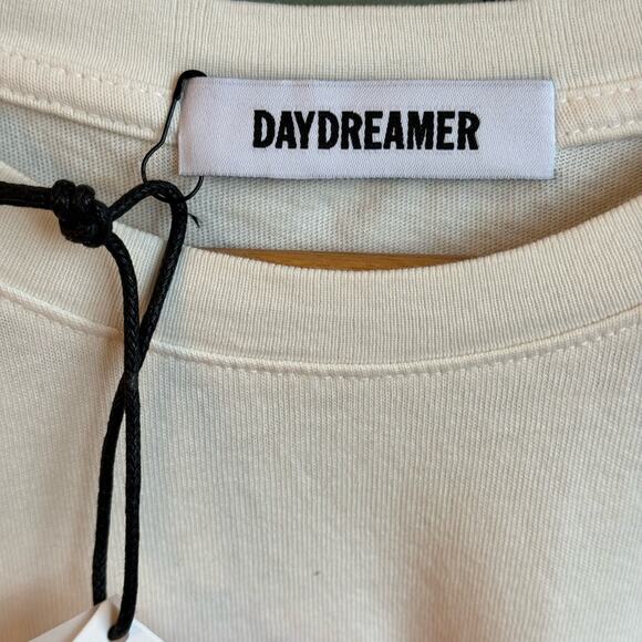 Daydreamer Rolling Stones Tee Crew Neck T Shirt Set List Tour Soft XS Cream - Picture 4 of 14